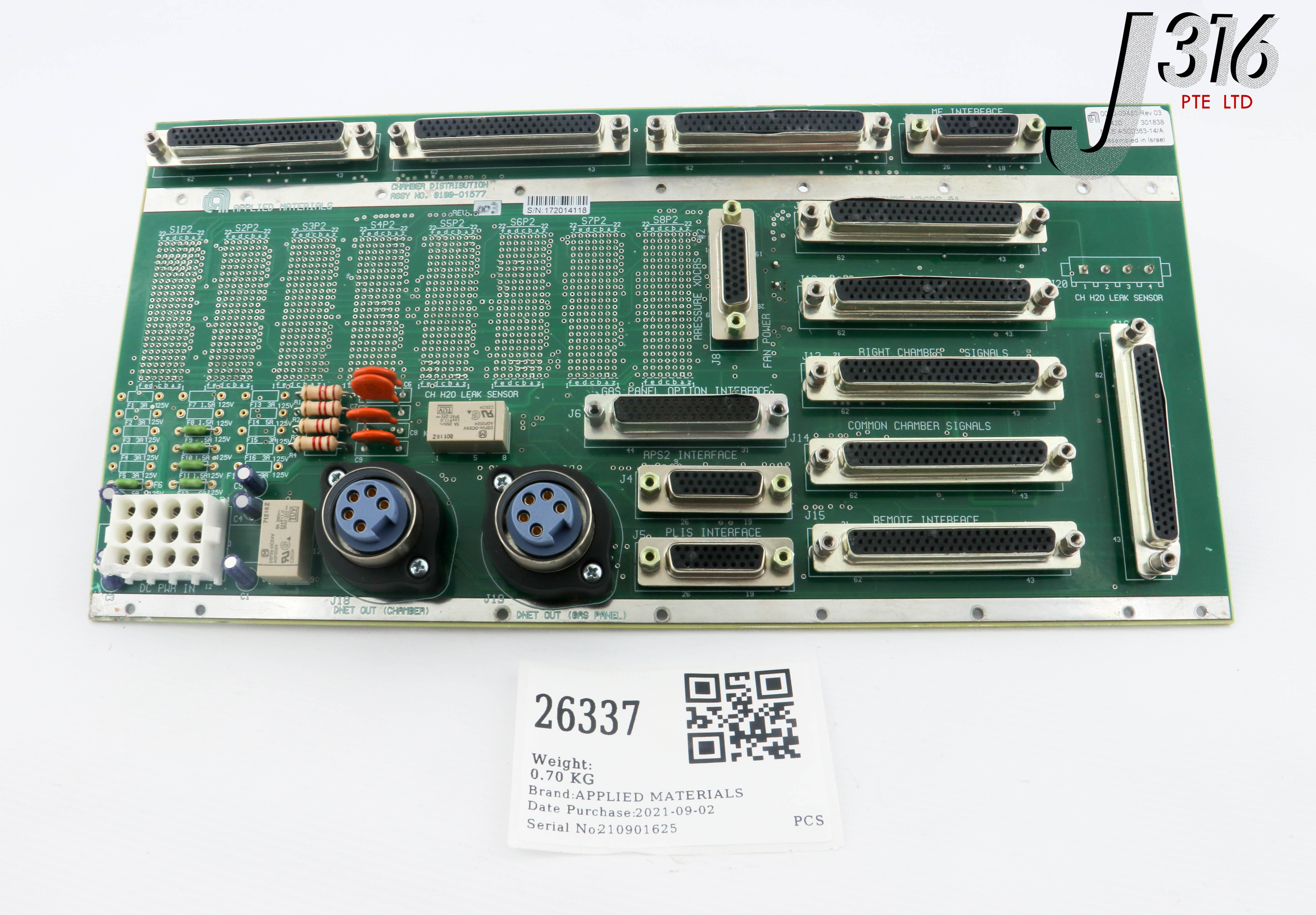 Applied Materials Pcb Assy Chamber Distribution Prod J Gallery